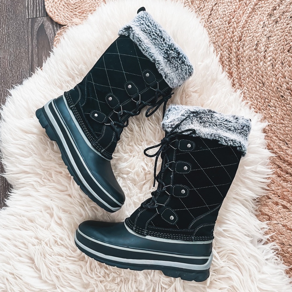 Black winter  boots ⛄️